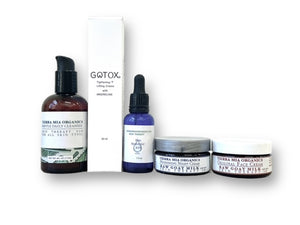 Gotox Gift Set Five piece Gotox Gift Set   For Natural Anti-aging  with Alpha-hydroxy acid naturally found in Goat's Milk