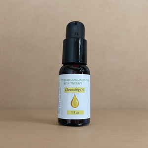 Facial Cleansing Oil for Sensitive and Normal skin when soap is too drying.  Tierra Mia Organics Cleansing oil is the most gentle method of removing makeup and cleansing your face.