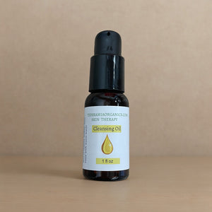 Cleansing Oil Facial Cleansing Oil for Sensitive and Normal skin when soap is too drying.  Tierra Mia Organics Cleansing oil is the most gentle method of removing makeup and cleansing your face.