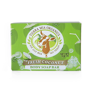 Fresh Coconut —  Soap Bar Fresh Coconut —  Goat Milk Soap Bar - Tierra Mia Organics