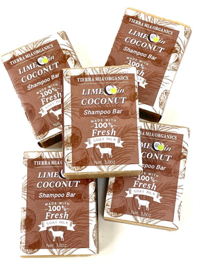 Lime in Coconut — Shampoo Bar Lime in Coconut — Shampoo Bar - Tierra Mia Organics