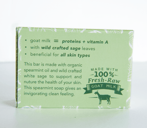Spearmint Sage — Body Soap Bar Tierra-Mia-Organics-Spearmint-Sage-Body-Soap-Bar-Back-Side-of-box