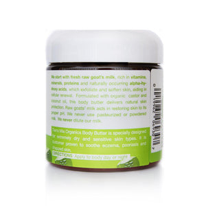Body Butter Coconut back of body butter coconut scent