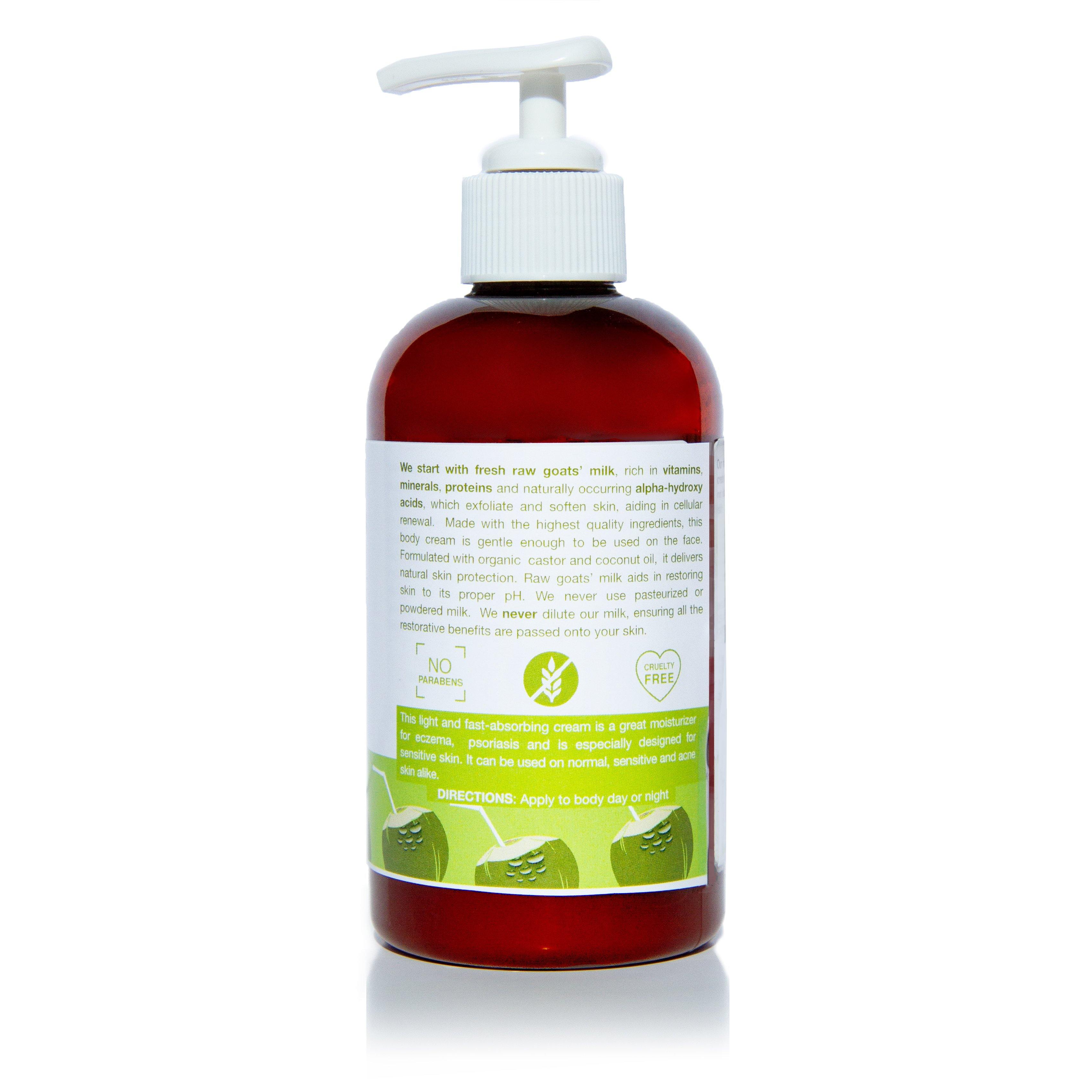 Goat Milk Face & Body Cream Coconut - Tierra Mia Organics