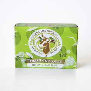 Fresh Coconut —  Soap Bar Fresh Coconut —  Goat Milk Soap Bar - Tierra Mia Organics