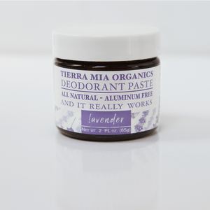 Deodorant Paste — All Natural and Aluminum Free Deodorant-Paste-lavender-front-of-jar