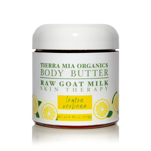 Body Butter Lemon Verbena Goat MIlk Body Butter Lemon Verbena - Tierra Mia Organics