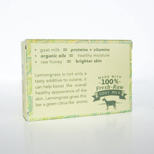Lemongrass — Goat Milk Body Soap Bar - Tierra Mia Organics