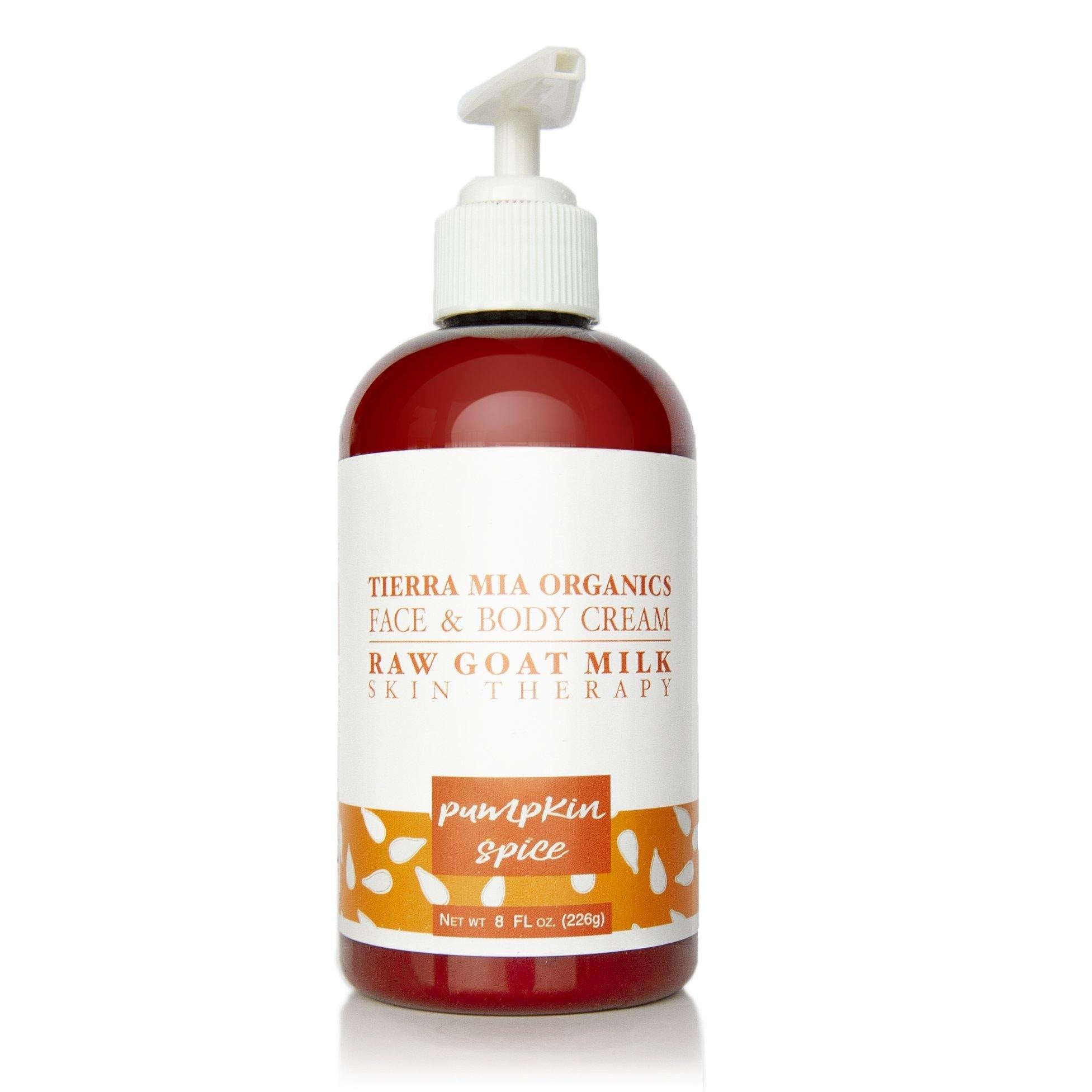 Pumpkin Spice Face & Body All-Natural Goat Milk Lotion | Tierra