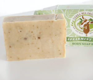 Spearmint Sage — Body Soap Bar Spearmint Sage — Body Soap Bar - Tierra Mia Organics