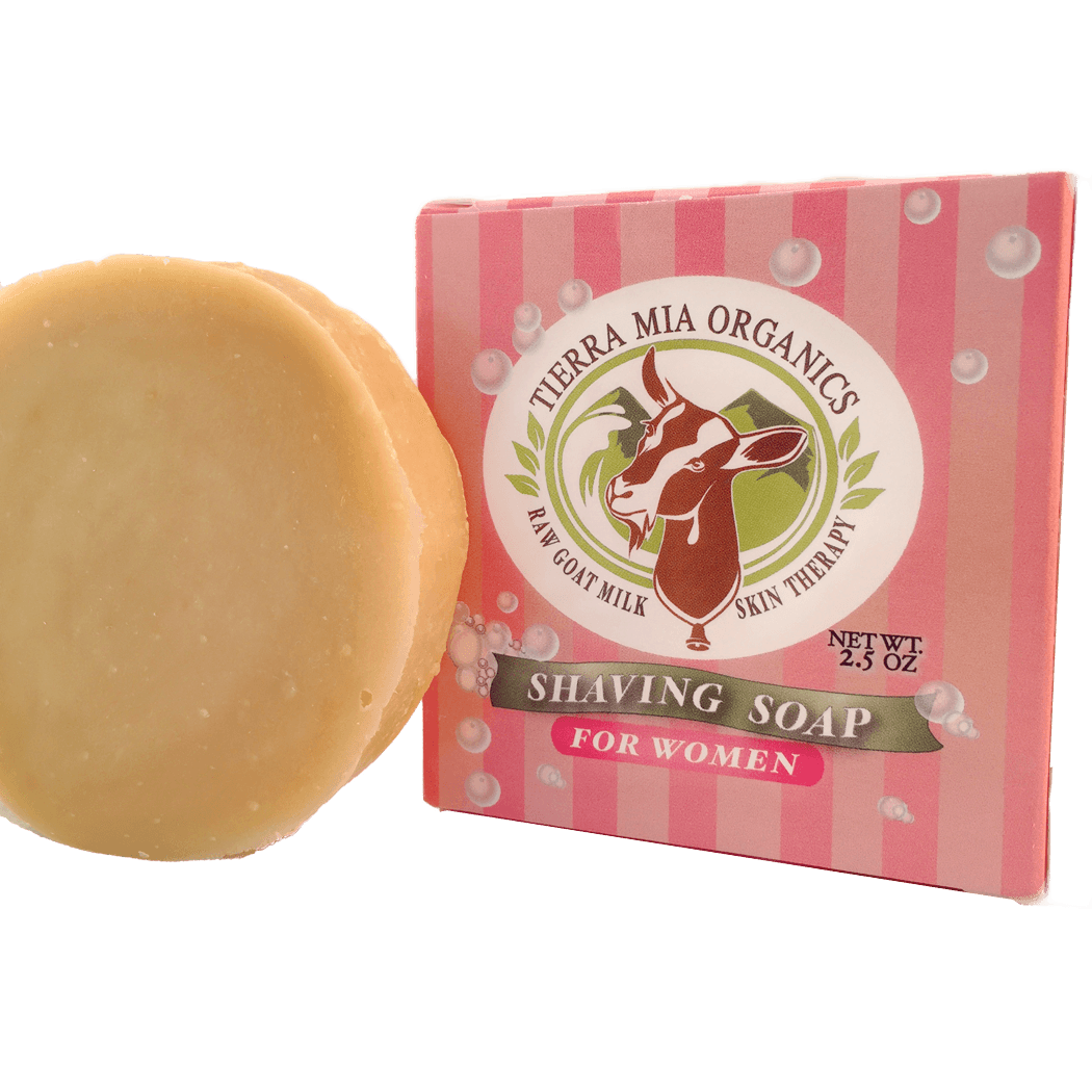 Goat_Milk_Shaving_Soap_For_Women_along_side_packaging