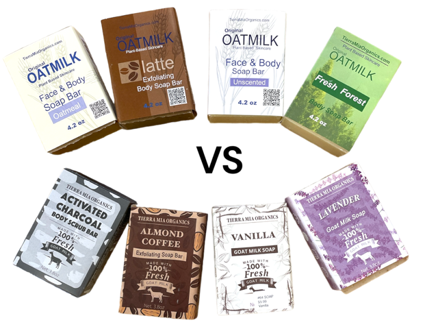 Goat Milk Soap vs. Vegan Soap:  Which One is right For You?