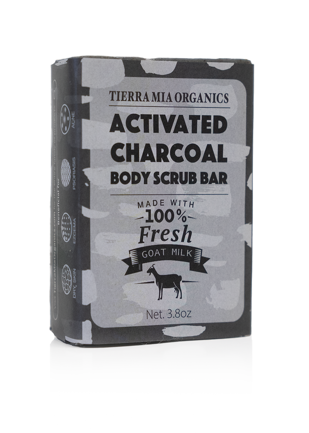 ACTIVATED CHARCOAL BODY SOAP BAR
