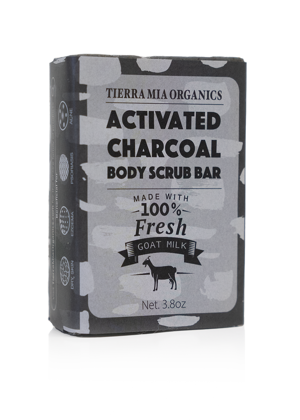 Activated Charcoal Body  Scrub Bar