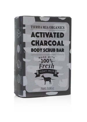 Activated Charcoal Body  Scrub Bar