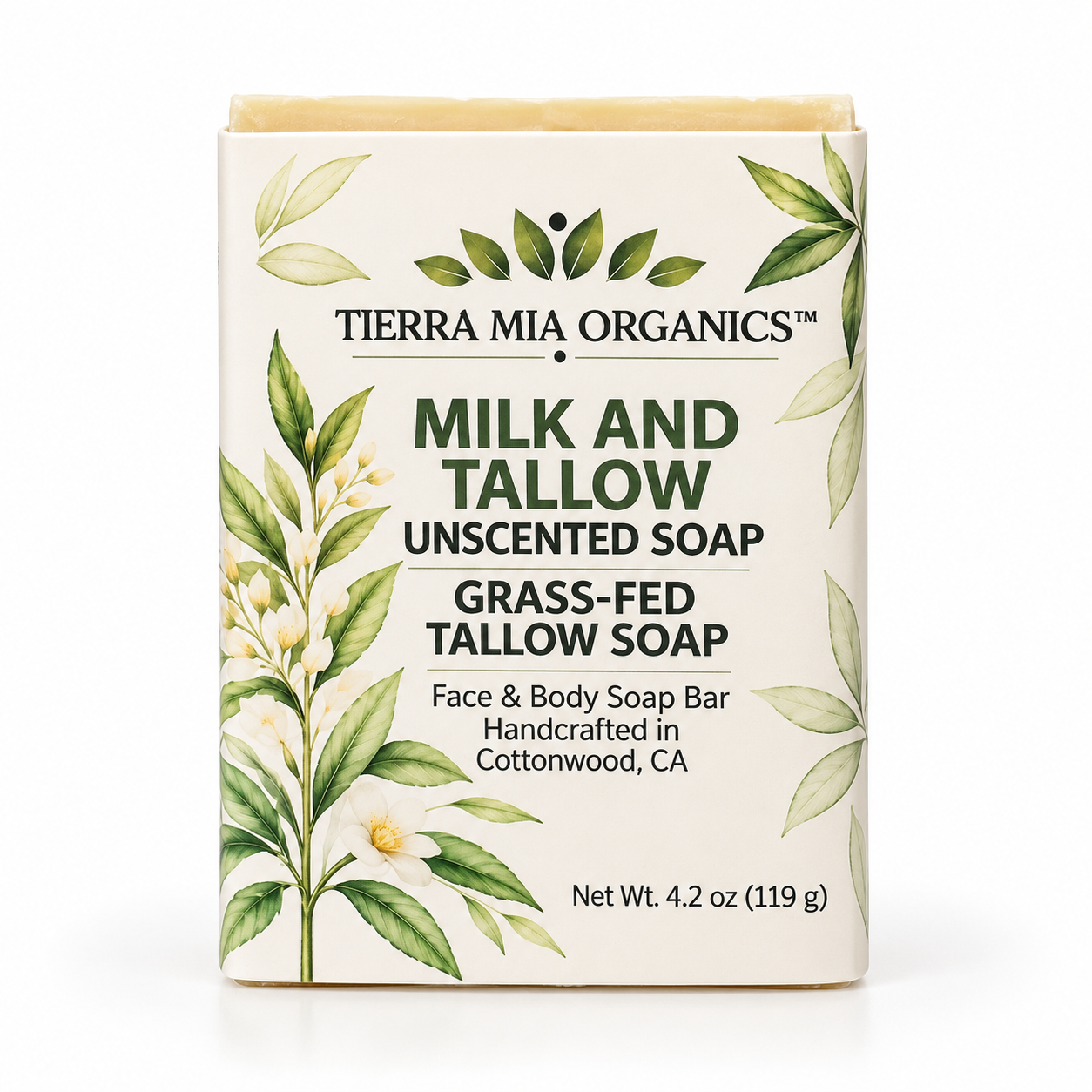 MILK & TALLOW SOAP UNSCENTED