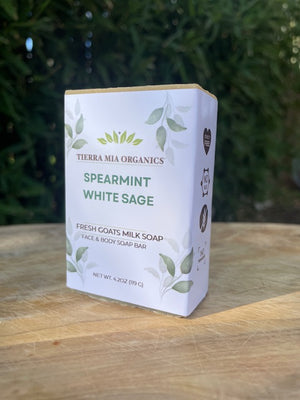  Spearmint Sage — Body Soap Bar Spearmint Sage — Body Soap Bar