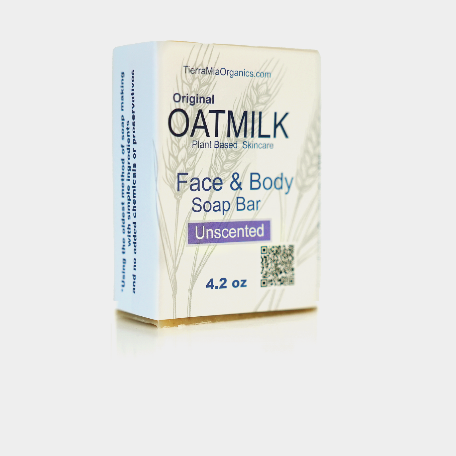 Original Oat Milk Unscented Face and Body Soap