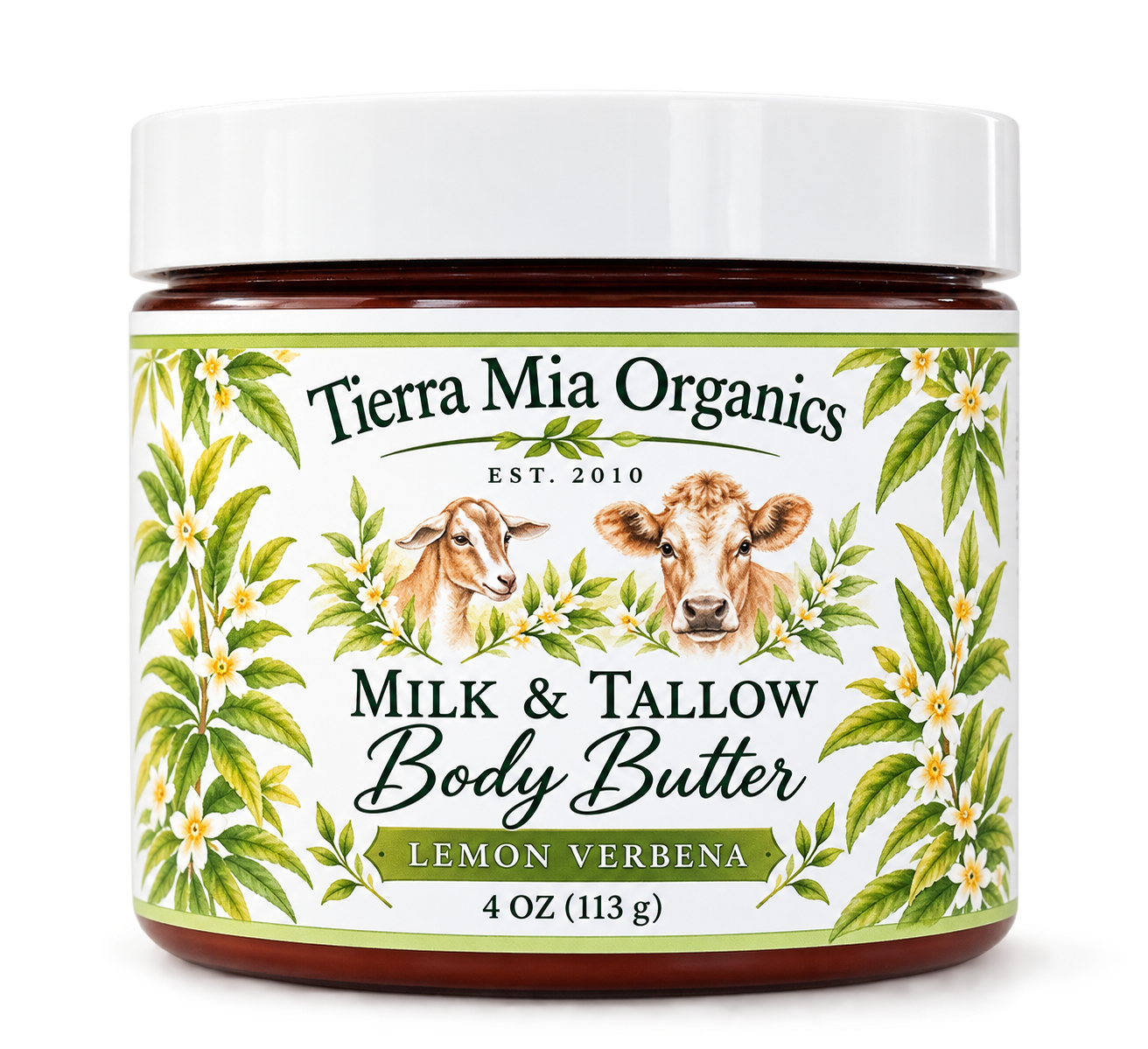 Milk & Tallow Lemon Verbena Body Butter – 4 oz