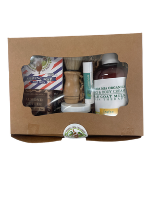  Men's Gift Set - Exfoliate Moisturize Protect The Best Men's shave Gift Set in Natural skincare  you will find!