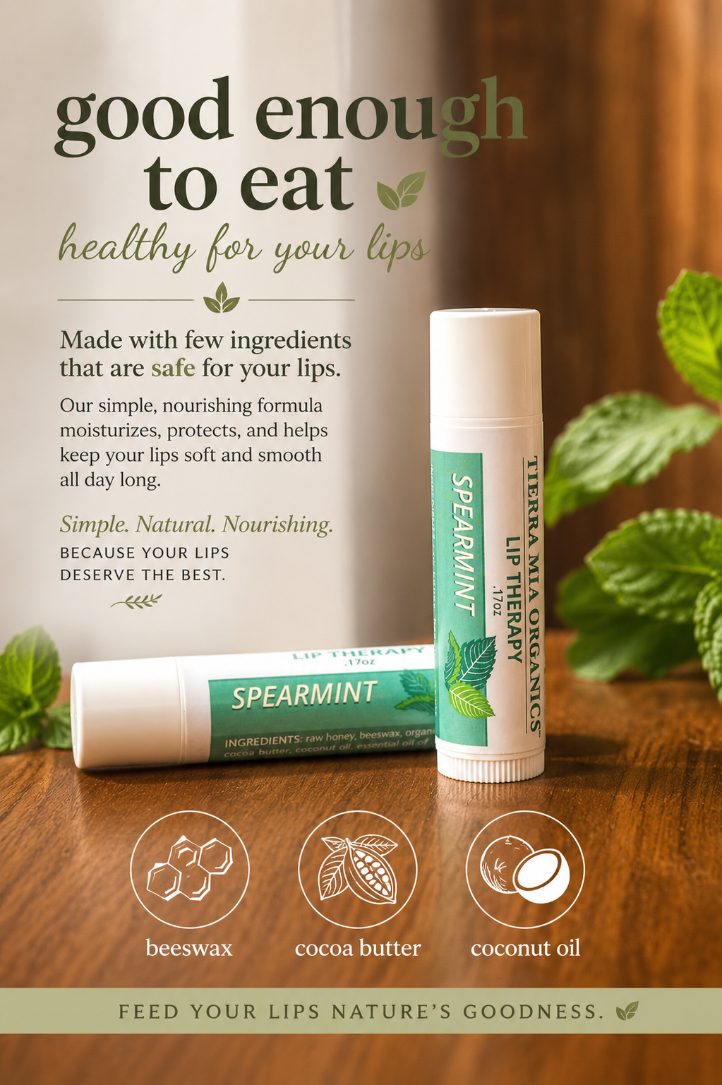 Spearmint Lip therapy