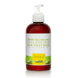 Goat Milk Face & Body Cream Coconut - Tierra Mia Organics