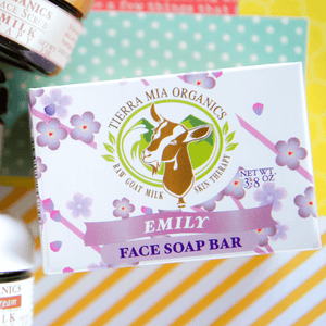  Emily  Face Soap Bar Tierra Mia Goat Milk Face Soap Bar - Emily
