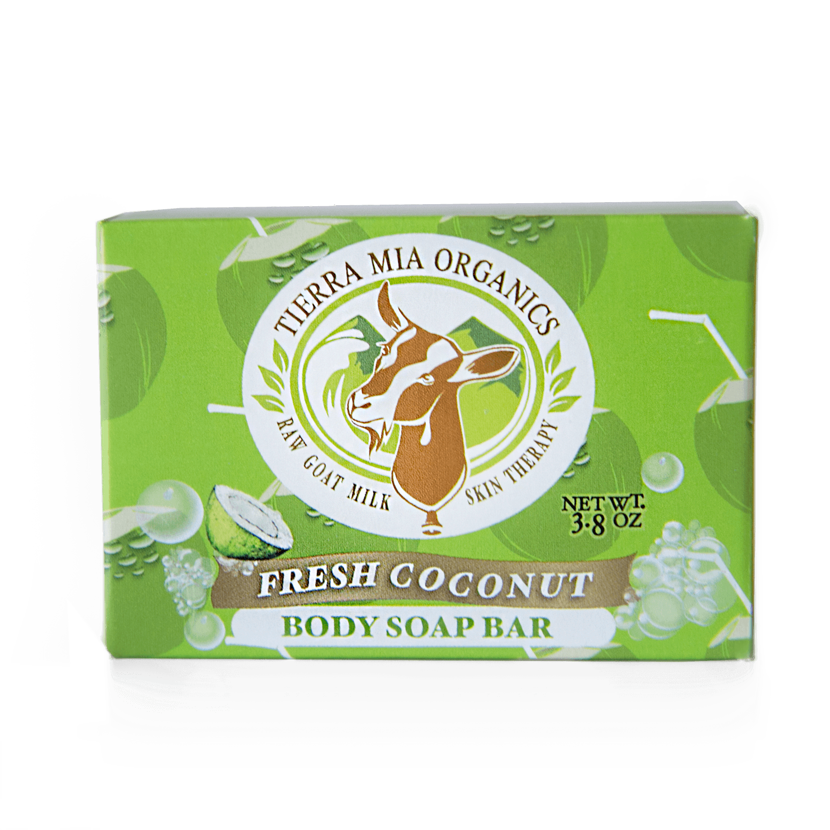 Fresh Coconut —  Goat Milk Soap Bar - Tierra Mia Organics