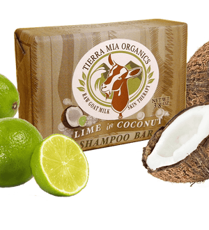 Tierra Mia Organics Lime in Coconut Shampoo Bar