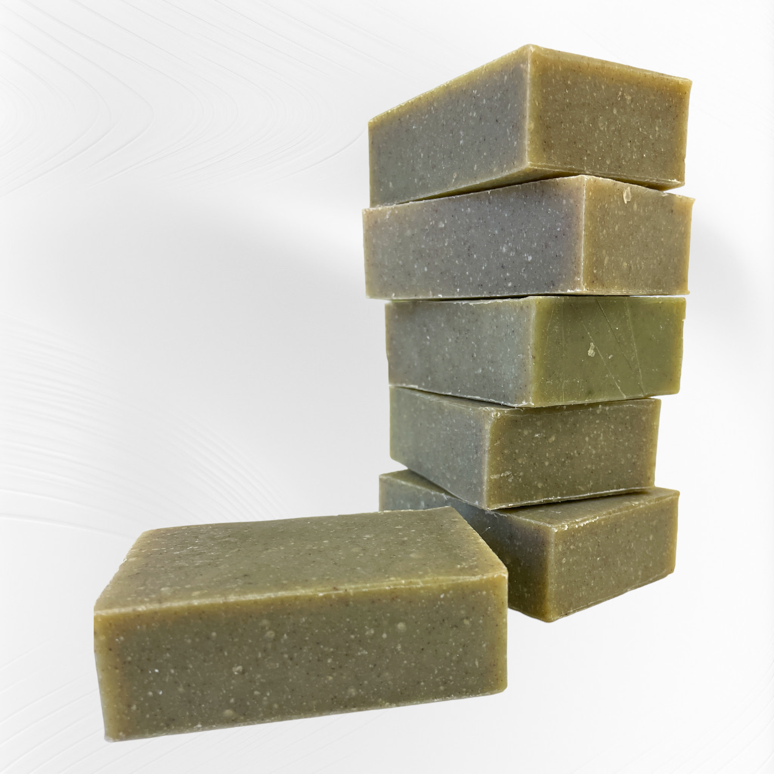 Eucalyptus Mint Exfoliating Body Soap Bar will quickly become your favorite. It will not only leave you invigorated but also stimulate your skin as it gently scrubs away dead skin and dirt.  Formulated with menthol this bar will make your shower time feel like a therapeutic spa treatment!  This is one of our Vegan products formulated for any skin type, even the most sensitive skin.
