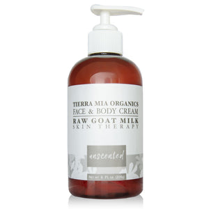 Goat Milk Face & Body Cream Unscented - Tierra Mia Organics