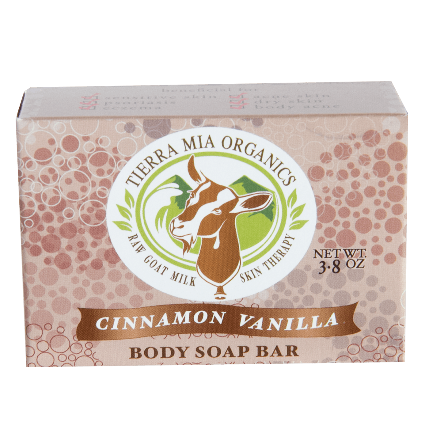 Tierra Mia Organics Cinnamon Vanilla Body Soap Bar