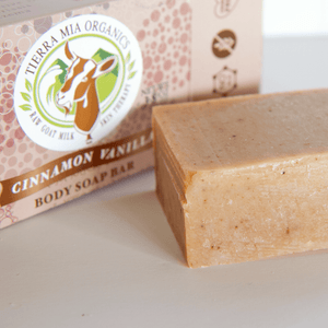 Cinnamon Vanilla — Goat MIlk Body Soap Bar - Tierra Mia Organics