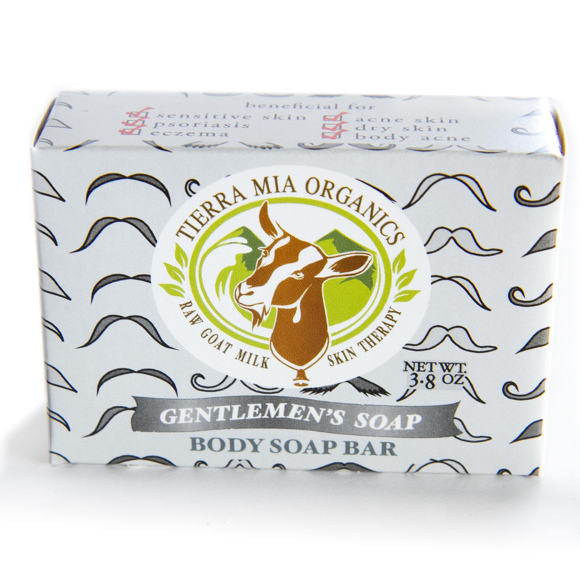 Gentlemen's Goat Milk Soap - Tierra Mia Organics