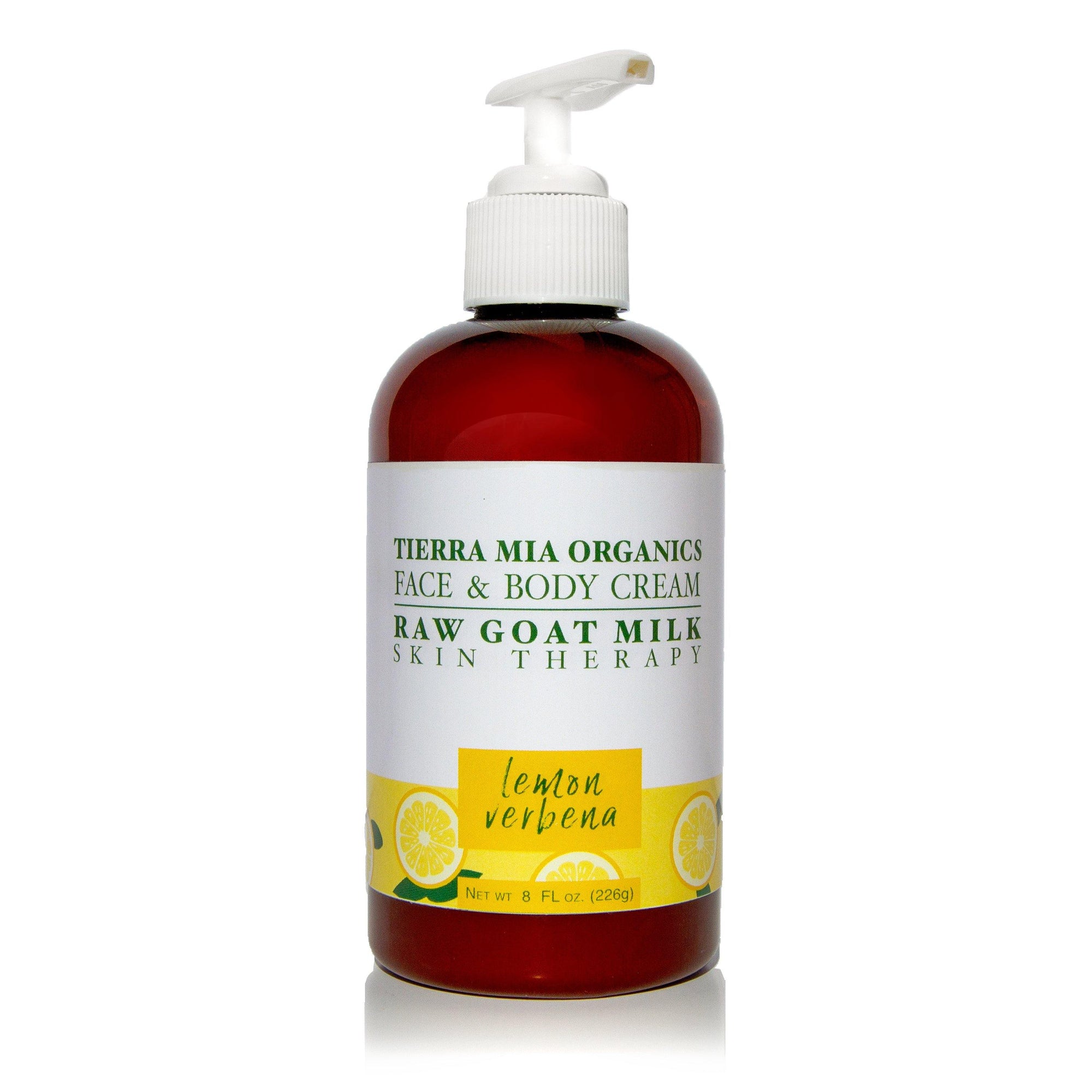 Goat Milk Face & Body Cream Lemon Verbena - Tierra Mia Organics