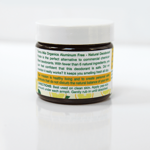 Deodorant Paste — All Natural and Aluminum Free - Tierra Mia Organics