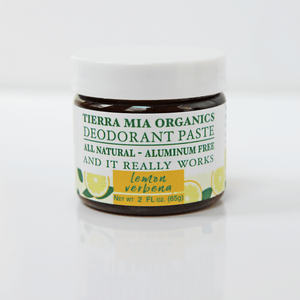 Deodorant Paste — All Natural and Aluminum Free - Tierra Mia Organics