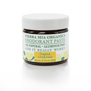 Deodorant Paste — All Natural and Aluminum Free - Tierra Mia Organics