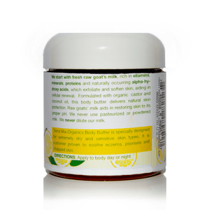 Goat MIlk Body Butter Lemon Verbena - Tierra Mia Organics