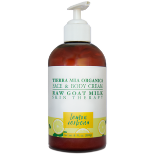 Goat Milk Face & Body Cream Lemon Verbena - Tierra Mia Organics