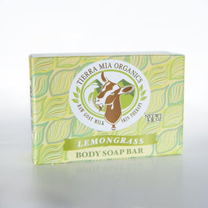 Lemongrass — Goat Milk Body Soap Bar - Tierra Mia Organics