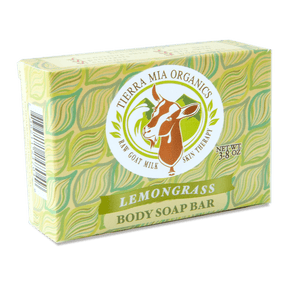Lemongrass — Goat Milk Body Soap Bar - Tierra Mia Organics